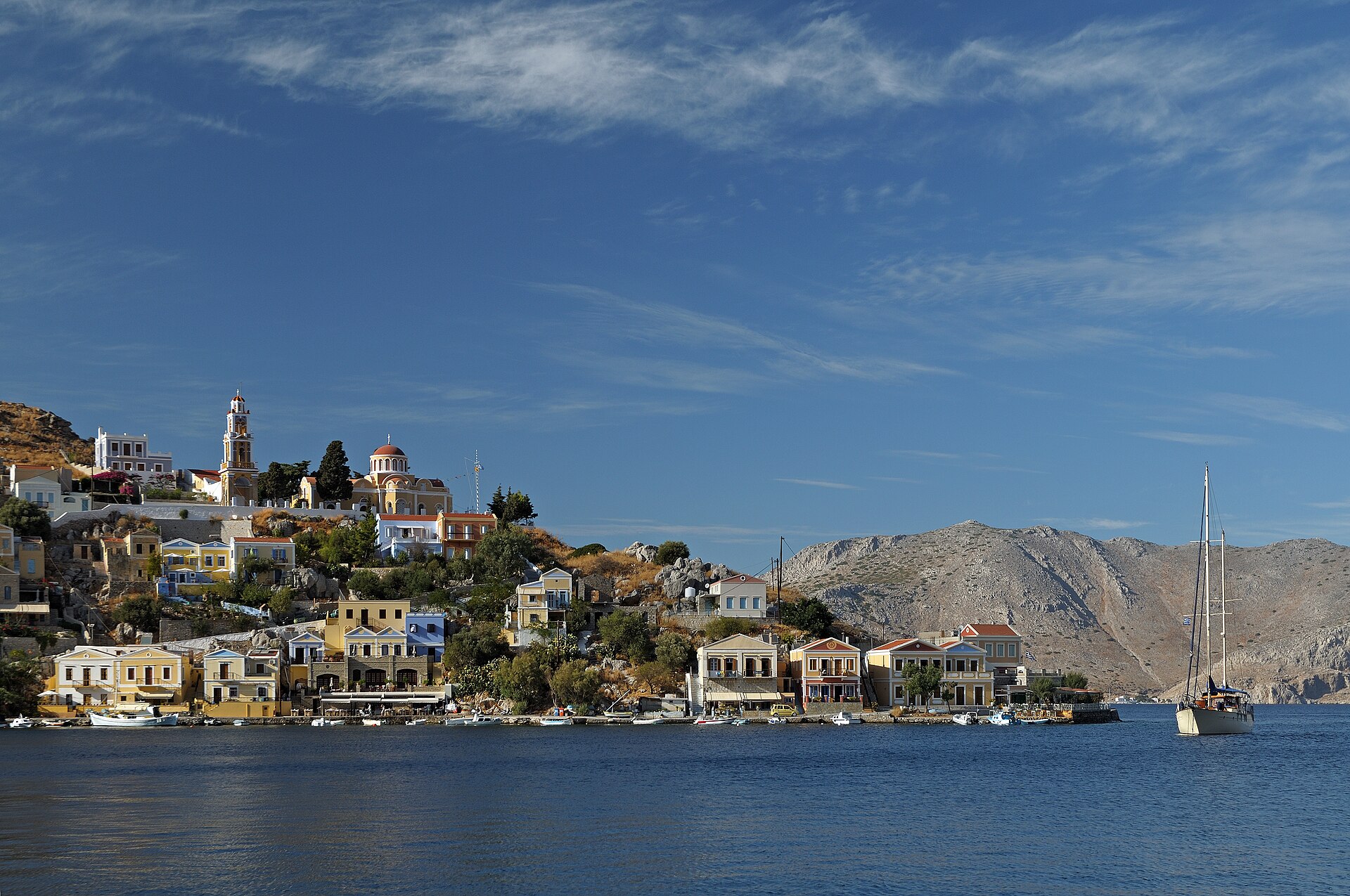 Chalki - Anthony-Quinn-Bucht - Kalithea-Strand