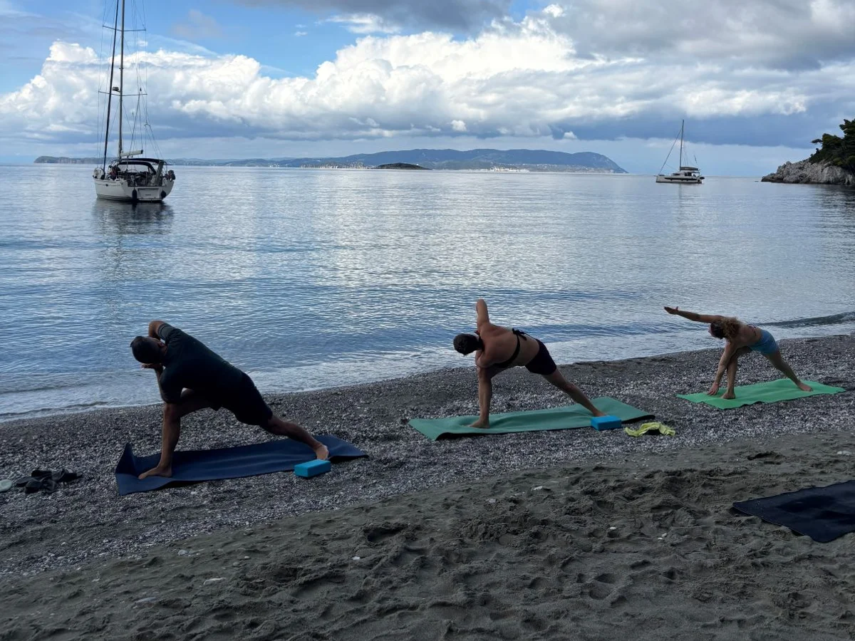8 Day Yoga and Sailing Tour in Greece: Skiathos – Skopelos – Alonisso – Return to Skiathos
