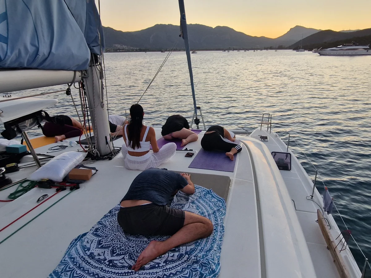 8 Day Yoga Holiday Aboard a Sailing Yacht in Sardinia and Corsica