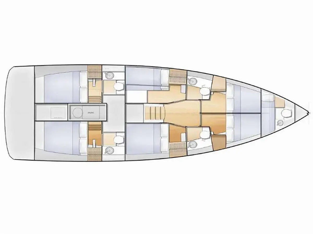 New Horizons II - Deck Plan
