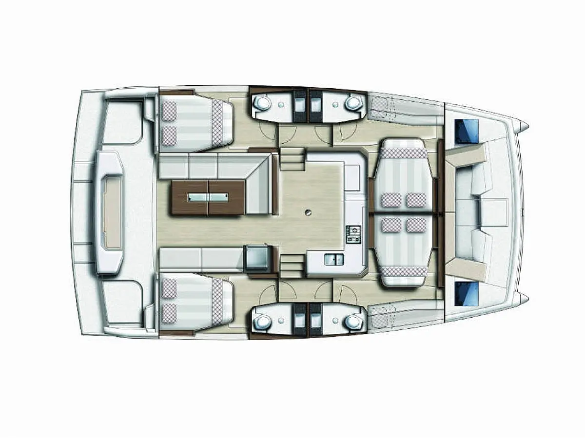Double Four - Deck Plan