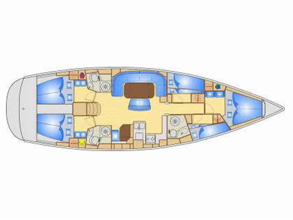 Jeannine - Deck Plan