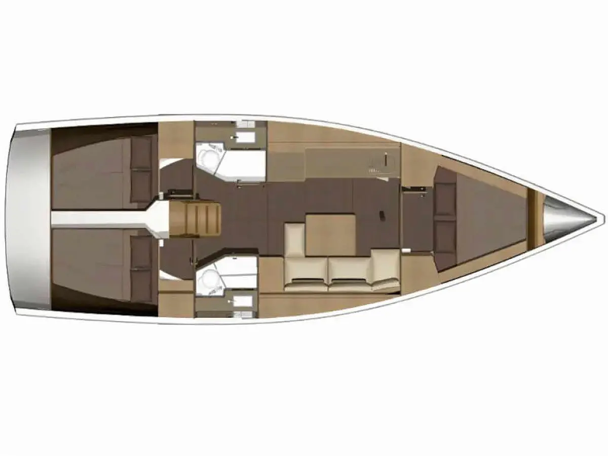 Prince Folegandros - Deck Plan