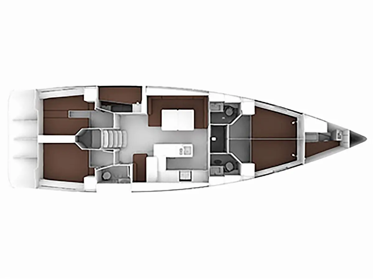Sea Flower - Deck Plan