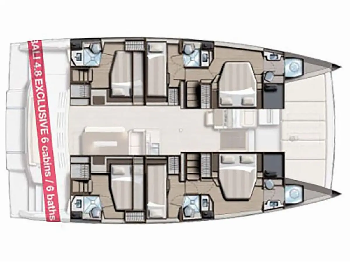 Sea Pearl - Deck Plan