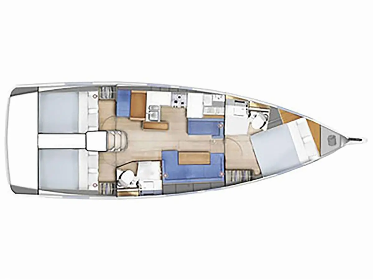 Saravah - Deck Plan