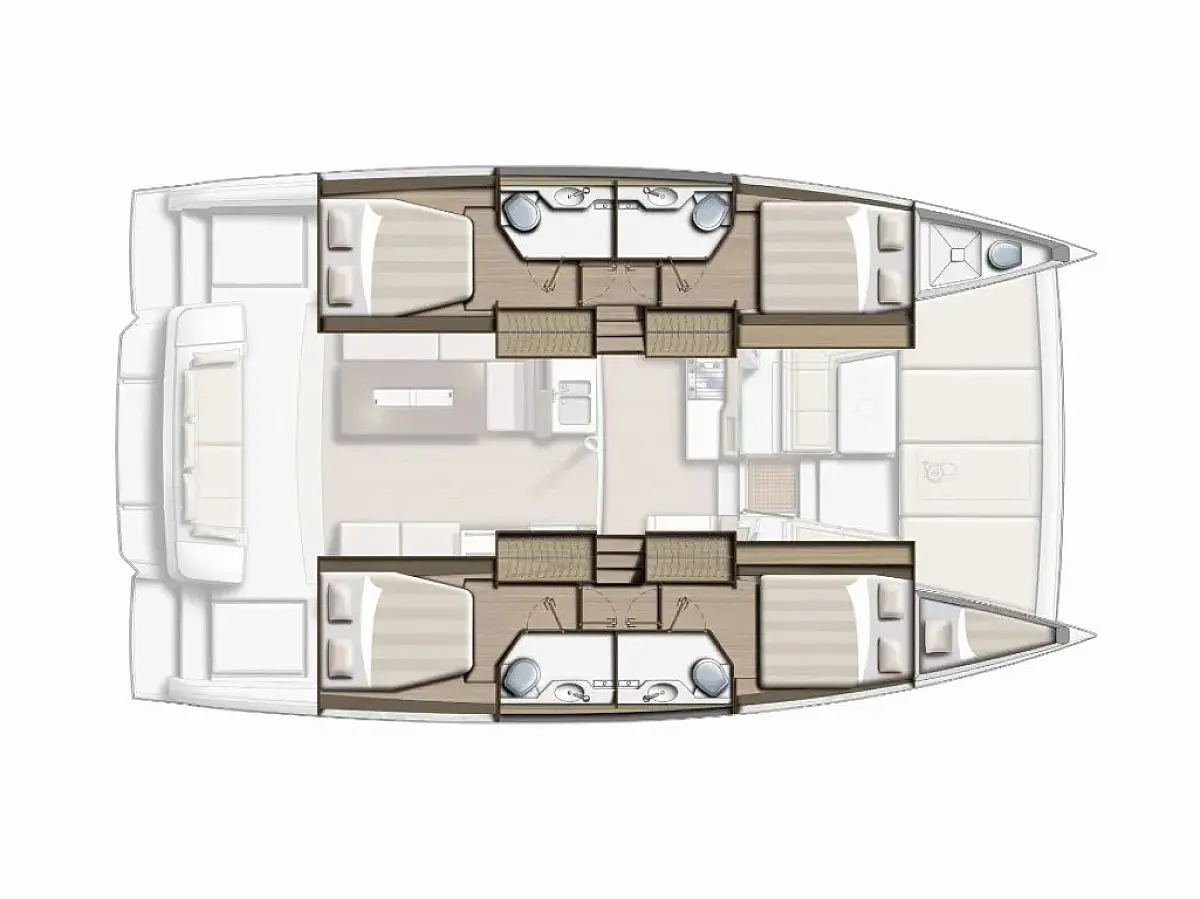 White Pearl - Deck Plan