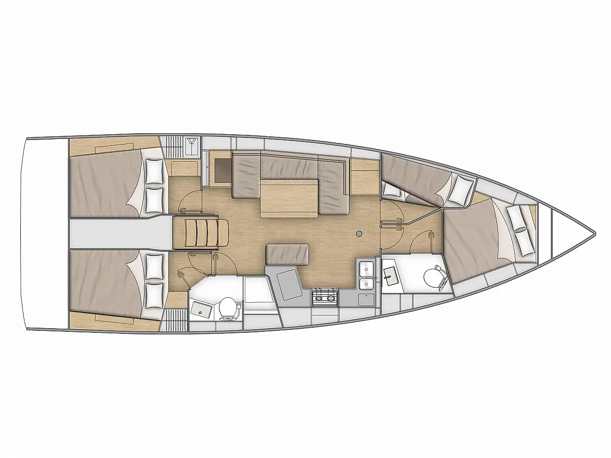 Okeanos - Deck Plan