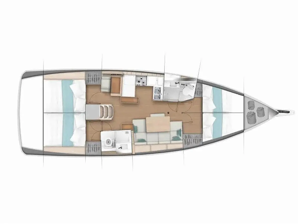 Diamond - Deck Plan
