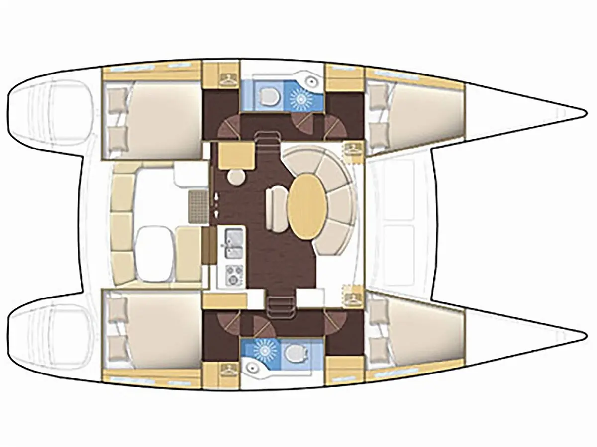 Sunrise - Deck Plan