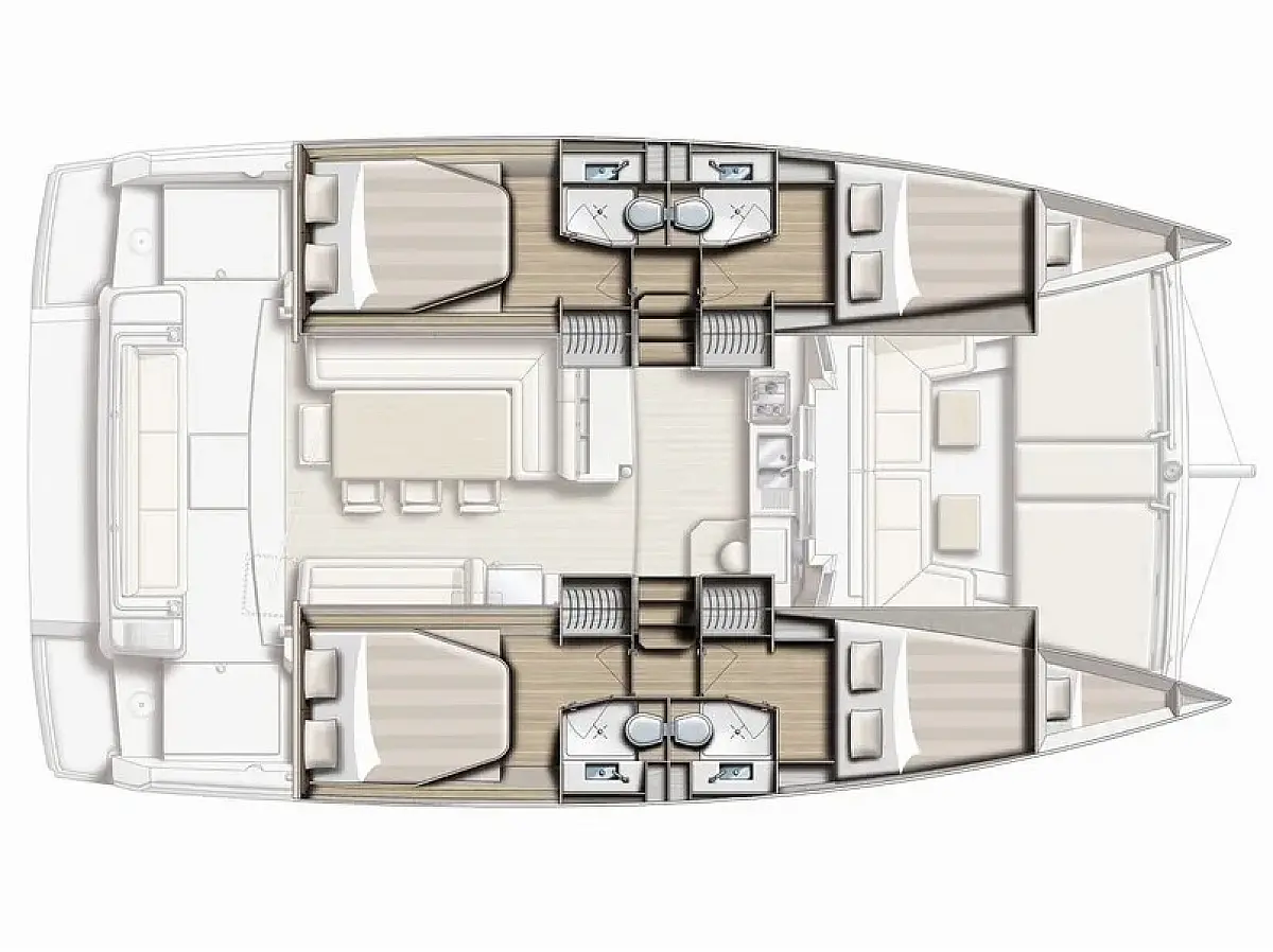 Double Six - Deck Plan