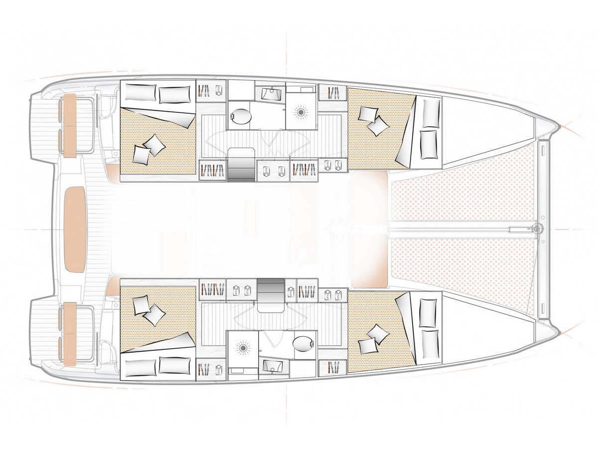 Black Pearl V - Deck Plan
