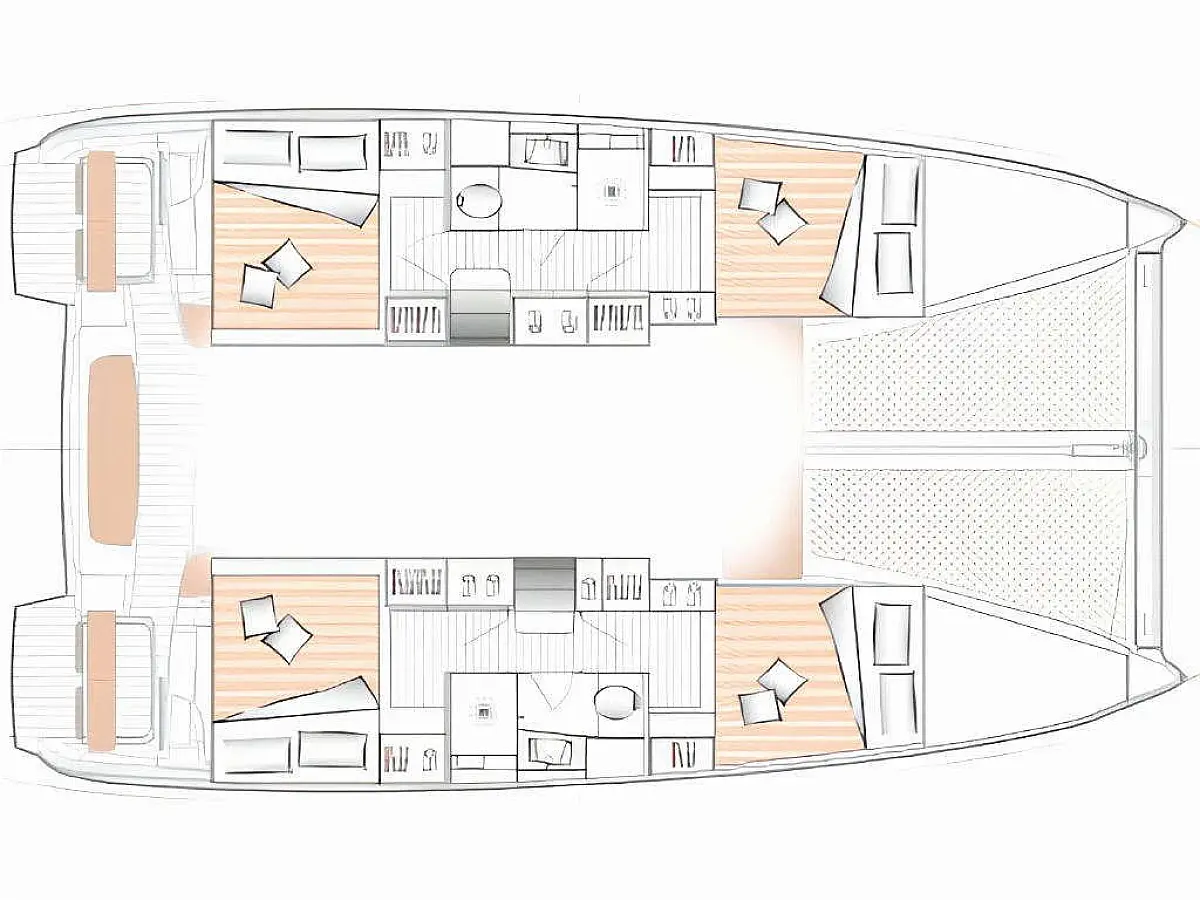 Ginger Fizz V - Deck Plan
