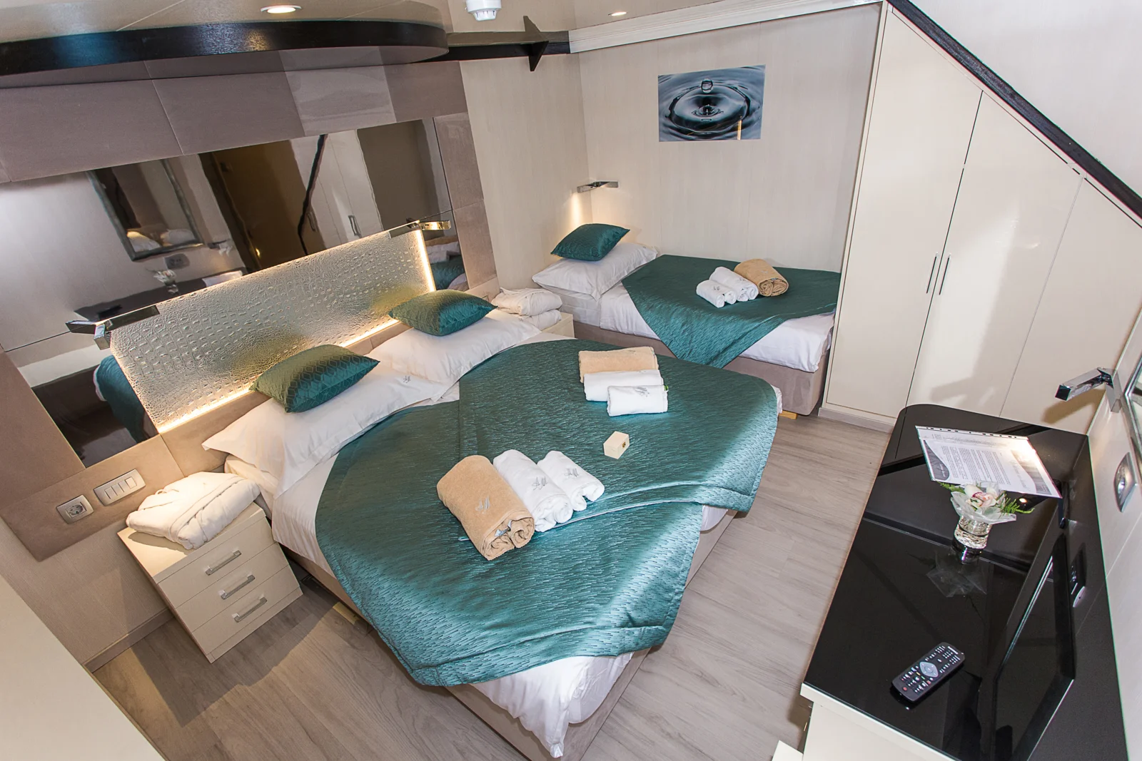 Main & Lower Deck Cabin - MV Ave Maria